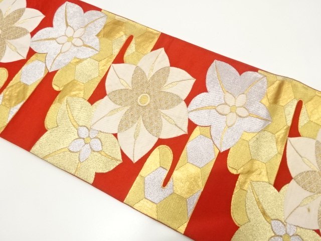 Japanese Kimono / Antique / Fukuro Obi Silk